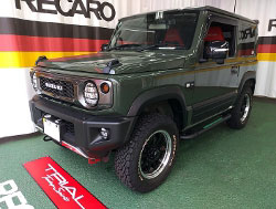 SUZUKI�@�W���j�[�@JB64W�@4�^�i2024�N�j�@�Ɂ@RECARO�i���J���j�@SR-S�@UT100H�@RED�@�V�[�g�q�[�^�[�t���@���@SR-C�@UT100H�@RED�@�V�[�g�q�[�^�[�t���@����