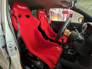 SUZUKI�@�A���g���[�N�X�@HA36S�i2019�N�j�@�Ɂ@RECARO�i���J���j�@RS-GS�@RED�@�~���E�@����
