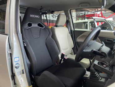 SUZUKI�@���S��R�@MH34S�@�O��MT�ԁi2014�N�j�@�Ɂ@RECARO�i���J���j�@SSR-S�@BK100�@BK�@����