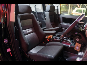RECARO�i���J���V�[�g�j�@TOYOTA�@FJ�N���[�U�[�@GSJ15W��RECARO�i���J���j�@LX-VF SK100 BK�@�~2�r�@����