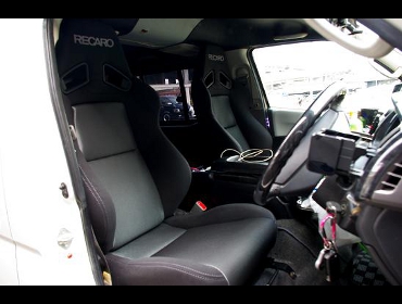 RECARO�i���J���V�[�g�j�@TOYOTA�@���W�A�X�G�[�X�@200�n��RECARO�i���J���j�@SR-7F SK100�@BK/SIL�@�~2�r�@����