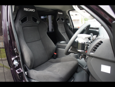 RECARO�i���J���V�[�g�j�@TOYOTA�@���W�A�X�G�[�X�@200�n��RECARO�i���J���j�@SR-7F KK100�@BK�@�V�[�g�q�[�^�[�t���@�~2�r�@����