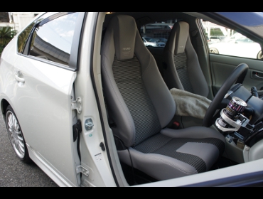 RECARO�i���J���V�[�g�j�@TOYOTA�@�v���E�X�@30�n��RECARO�i���J���j�@LX-F IM110 �O���C�@�~2�r�@����