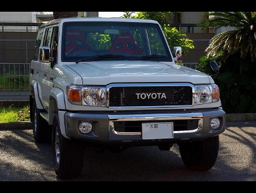 TOYOTA�@�����h�N���[�U�[70�@GRJ76��RECARO�i���J���j�V�[�g����