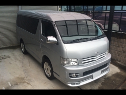 RECARO�i���J���V�[�g�j�@TOYOTA�@�n�C�G�[�X200�n�@1�^���C�h�~�h�����[�t�Ƀ��J���@SR-7F SK100�@BK/SIL�@�~2�r�@����