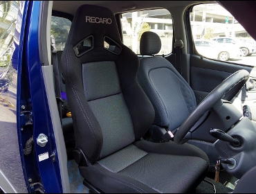 RECARO�i���J���V�[�g�j�@TOYOTA�@�t�@���J�[�S�@NCP20�Ƀ��J���@SR-7F SK100�@BK/SIL�@����