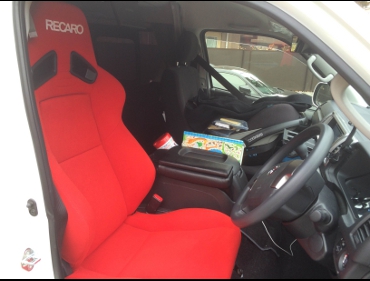 RECARO�i���J���V�[�g�j�@TOYOTA�@200�n�n�C�G�[�X�@4�^�X�[�p�[GL���C�h�Ƀ��J���@SR-7F KK100�@RED�@����
