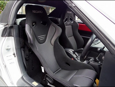 RECARO�i���J���V�[�g�j�@TOYOTA�@MR-S�@ZZW30�Ƀ��J���@RS-G GK�@BK/SIL�@���@SR-7F GK100�@BK/SIL�@����