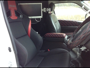 RECARO�i���J���V�[�g�j�@TOYOTA�@200�n�n�C�G�[�X���S��GL�@�~�h�����[�t�Ƀ��J���@SR-7F Lassic RED/RED�@����