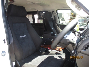 RECARO�i���J���V�[�g�j�@TOYOTA�@�n�C�G�[�X�@�����O�~�h��SGL�@�o�������Ƀ��J���@�G���S���hMV�@BK�@����