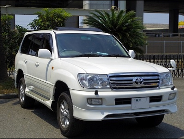 TOYOTA�@�����h�N���[�U�[100�@HDJ101��RECARO�i���J���j�V�[�g����