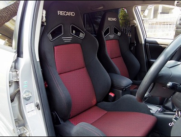 RECARO�i���J���V�[�g�j�@TOYOTA�@�J���[���t�B���_�[�@NZE121�Ƀ��J���@SR-7 GK100�@BK/RED�@���@SR-7F GK100�@BK/RED�@����