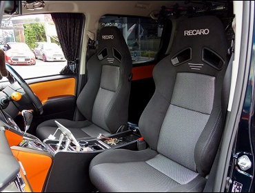 RECARO�i���J���V�[�g�j�@TOYOTA�@���H�N�V�[�@ZRR80�Ƀ��J���@SR-7F�@GK100�@BK/SIL�@����