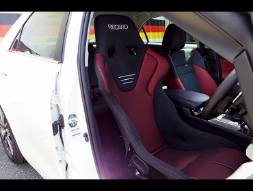 RECARO�i���J���V�[�g�j�@TOYOTA�@�}�[�NX�@GRX133�Ƀ��J���@RS-G�@GK�@�V�[�g�q�[�^�[�t���@BK/RED�@����