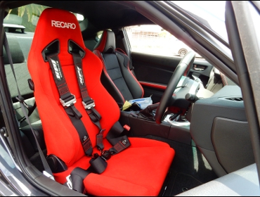 RECARO�i���J���V�[�g�j�@TOYOTA�@86�@ZN6�Ƀ��J���@SR-7F KK100�@RED�@����
