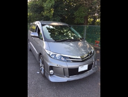 TOYOTA�@�G�X�e�B�}�@�n�C�u���b�h�@AHR20W��RECARO�i���J���jSR-7F�@Lassic BK�@����