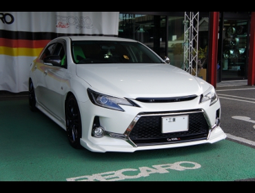 TOYOTA�@�}�[�NX�@GRX-130�@�Ɂ@RECARO�i���J���j�V�[�g����