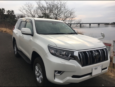 TOYOTA�@�����h�N���[�U�[�@�v���h�@GDJ150W�@�Ɂ@RECARO�i���J���j�V�[�g����