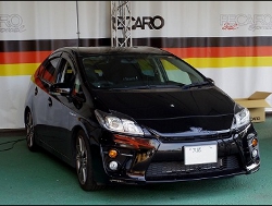 TOYOTA�@�v���E�X30�@�Ɂ@RECARO�i���J���j�@SR-7�@Lassic�@BK�@����