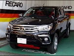 TOYOTA�@�n�C���b�N�X�@GUN125�@�Ɂ@RECARO�i���J���j�@SR-7�@KK100�@RED�@���@SR-7F�@KK100�@RED�@����