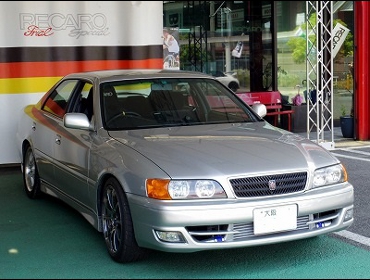 TOYOTA�@�`�F�C�T�[�@JZX100�@1998�N�@�Ɂ@RECARO�i���J���j�V�[�g����