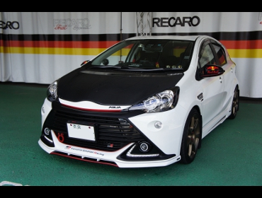 TOYOTA�@�A�N�AG's�@�Ɂ@RECARO�i���J���j�@SR-7�@GK100�@BK/RED�@����