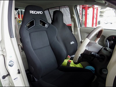 RECARO�i���J���V�[�g�j�@TOYOTA�@�p�b�\�@KGC30�i2011�N�j�@�Ɂ@RECARO�i���J���j�@SR-7F�@KK100�@BK�@A/R�@����
