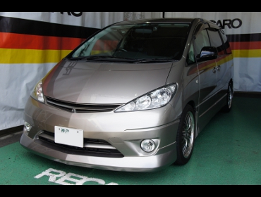 TOYOTA�@�G�X�e�B�}�@ACR30�i2003�N�j�@�Ɂ@RECARO�i���J���j�@SR-7F�@GK100�@BK/�u���[�@�iA/R�j�@����