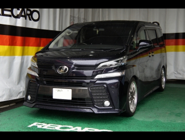 TOYOTA�@���F���t�@�C�A�@AGH30�@�Ɂ@RECARO�i���J���j�@�G���S���hMV�@BK�@�A�[�����X�g�t���@����