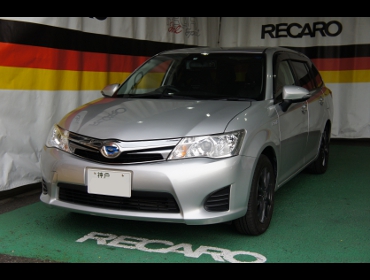 TOYOTA�@�J���[���t�B���_�[�@E165G�@�Ɂ@RECARO�i���J���j�@SR-7F�@GK100�@BK/BK�@A/R�^�C�v�@����