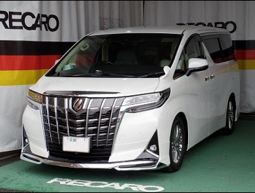 TOYOTA�@�A���t�@�[�h�@AGH30�i2018�N�j�@�Ɂ@RECARO�i���J���j�@�I���\�y�hAN220HV�@�O���C�@����