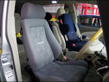 TOYOTA�@�G�X�e�B�}�@GSR55�i2008�N�j�@�Ɂ@RECARO�i���J���j�@�G���S���hD�@�O���C�@�V�[�g�q�[�^�[�t���@����