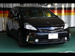 TOYOTA@ƒvƒŠƒEƒXƒ¿@5læ‚èi2014”Nj@‚É@RECAROiƒŒƒJƒj@SR-7@GK100@BK/BL@‘•’…