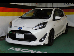 TOYOTA�@�A�N�A�@NHP10�i2017�N�j�@�Ɂ@RECARO�i���J���j�@SR-7F�@����@�A�h�o���X�G�f�B�V����2019�@RED�@�A�[�����X�g�t���@����