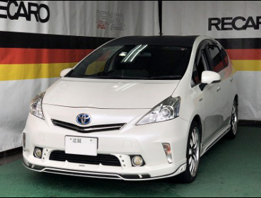 TOYOTA�@�v���E�X���@�Ɂ@RECARO�i���J���j�@�I���\�y�hAN220HV�@BK�@����