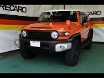 TOYOTA�@FJ�N���[�U�[�@GSJ15W�i2014�N�j�@�Ɂ@RECARO�i���J���j�@SR-7�@GU100H�@�u���E���@����