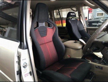 TOYOTA�@�����N��100�@�Ɂ@RECARO�i���J���j�@�N���X�X�|�[�c�X�^�[�@GK100H�@RED�@����