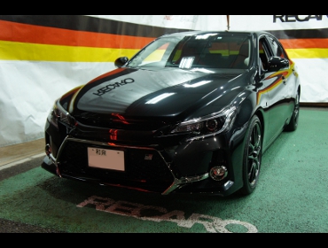 TOYOTA�@�}�[�NX�@GRX133�i2020�N�j�@�Ɂ@RECARO�i���J���j�@�X�|�[�c�X�^�[�@LL210H�@RED�@�o�b�N�J�[�{�����T�C�h�J�[�{���@�V�F���@�~���E�@����