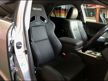 TOYOTA�@�N���E���@GRS204�i2011�N�j�@�Ɂ@RECARO�i���J���j�@SR-7�@GK100�@BK/BK�@����