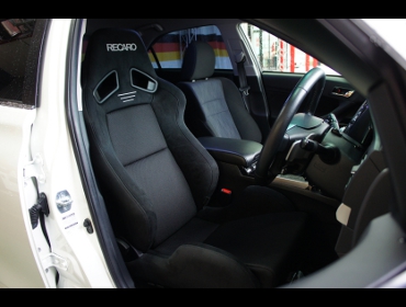 TOYOTA�@�}�[�NX�@GRX130�i2014�N�j�@�Ɂ@RECARO�i���J���j�@SR-7�@GU100�@BK�@����
