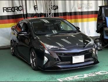 TOYOTA�@�v���E�X�@ZVW50�i2016�N�j�@�Ɂ@RECARO�i���J���j�@SR-7�@GU100�@BK�@����