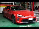 TOYOTA�@86�@ZN6�@�Ɂ@RECARO�i���J���j�@TS-G�@GK�@BK/RED�@����