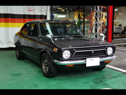 TOYOTA�@�X�v�����^�[�g���m�@TE27�i1973�N�j�@�Ɂ@RECARO�i���J���j�@SR-7�@GK100�@BK/BL�@����