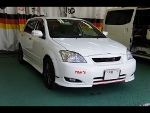 TOYOTA カローラランクス ZZE123(2004年12月) に RECARO(レカロ) SR-6 GK100S BK/RED 装着