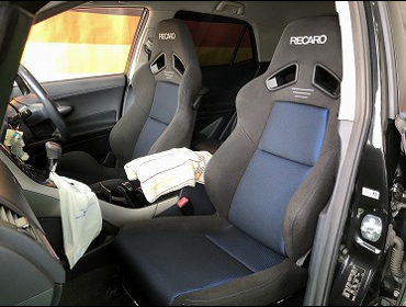 TOYOTA�@�u���C�h�@AZE156H�i2010�N�j�@�Ɂ@RECARO�i���J���j�@SR-7�@GK100�@BK/�u���[�@���@SR-7F�@GK100�@BK/�u���[�@����
