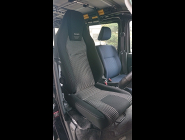 TOYOTA�@�s�N�V�X�o���@S321M�@MC�O�@�Ɂ@RECARO�i���J���j�@LX-F IN110�@BK�@A/R�@����