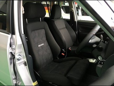 TOYOTA�@�T�N�V�[�h�@NCP160V�i2018�N�j�@�Ɂ@RECARO�i���J���j�@�G���S���hMV�@BK�@����