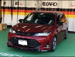 TOYOTA カローラフィルダー NKE165G(2017年) に RECARO(レカロ) SR-7 GK100 BK/BK 装着