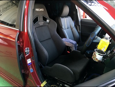 TOYOTA�@�J���[���t�B���_�[�@NKE165G�i2017�N�j�@�Ɂ@RECARO�i���J���j�@SR-7�@GK100�@BK/BK�@����