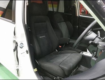 TOYOTA�@�v���{�b�N�X�@�Ɂ@RECARO�i���J���j�@�G���S���hMV�@BK�@�V�[�g�q�[�^�[�t���@����